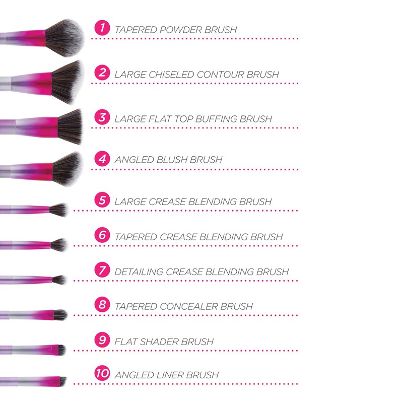 Bộ 10 Cọ BH Cosmetics Royal Affair Brush Set