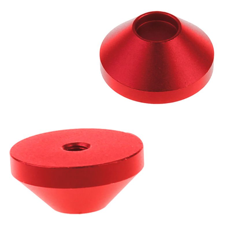 Set 2 Miếng Đệm Hỗ Trợ Bàn Phím Cơ Bằng Nhôm CNC Hình Nón