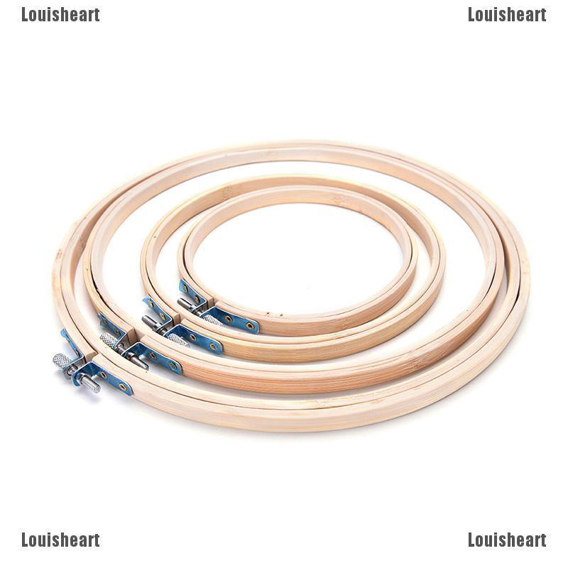 1 Khung Thêu Bằng Gỗ Tre 13-26cm