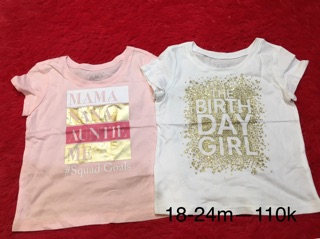 Set 3 áo place cho bé gái