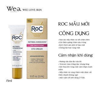 Kem mắt roc retinol correxion - wee love skin