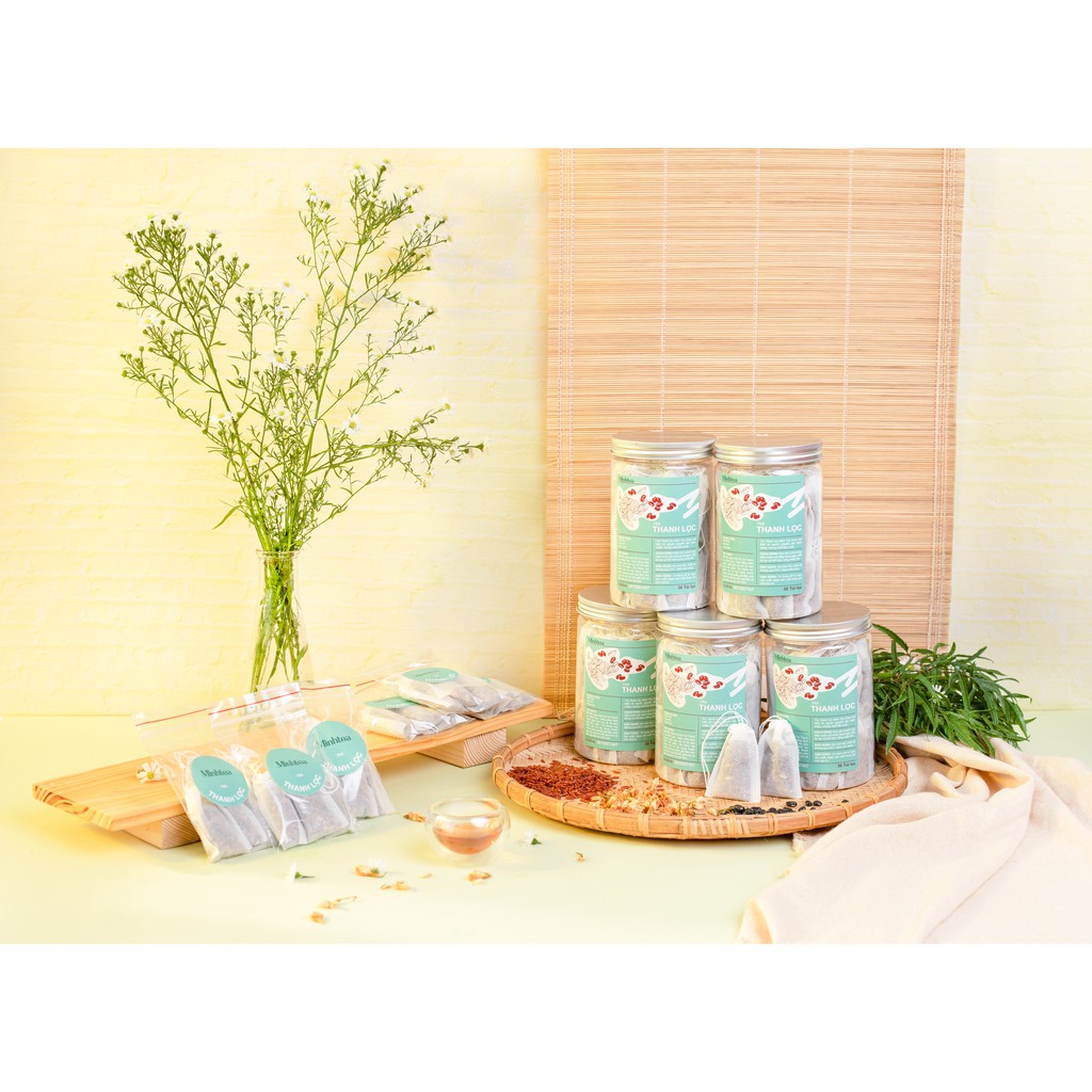 Trà Gạo Lứt Đỗ Đen Hoa Nhài Detox Thanh Lọc Minhtea detox giúp thon gọn sảng khoái ngủ ngon tốt cho sức khoẻ | BigBuy360 - bigbuy360.vn
