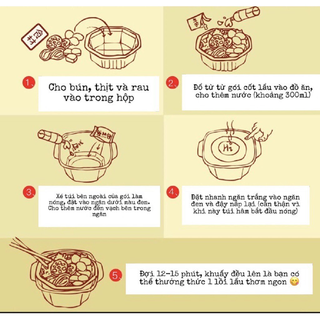 [Mã GROXUAN1 giảm 8% đơn 150K] Lẩu Tự Sôi Haidilao Trùng Khánh Tung Quốc Đồ Ăn Tự Sôi Nội Địa | BigBuy360 - bigbuy360.vn