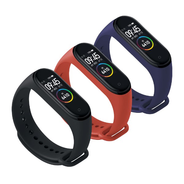 Đồng Hồ Xiaomi Mi Band 5 & Mi Band 4- Tặng kèm 2 dây đeo thay thế tuỳ chọn màu trị giá 90k - BH 1 năm - Hàng Chính Hãng