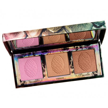 Urban Decay- Bảng Phấn Bắt Sáng- Game Of Thrones Mother Of Dragons Highlight Palette 3 ô x 3,97g