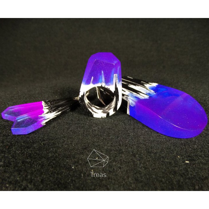 Màu Pha Epoxy Resin Tint Trong Suốt -  Lọ 50ml - Tím - PURPLE