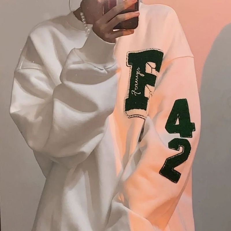 (SẴN) ÁO SWEATER NỈ CHẤT DÀY DẶN CHỮ THÊU (có video+ảnh thật) | BigBuy360 - bigbuy360.vn