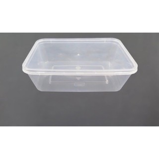 50 cái hộp nhựa chữ nhật dùng 1 lần 500ml 750ml 1000ml VIETNHAT