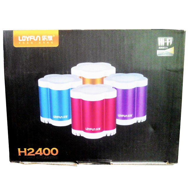 LOA VI TÍNH, LOA CẶP 1 BỘ 2 CÁI LOYFUN LF H2400