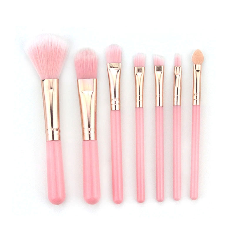 [Hàng mới về] Set 7 Cọ Trang Điểm Đa Năng Cho Mặt / Mắt / Má Hồng Tiện Dụng