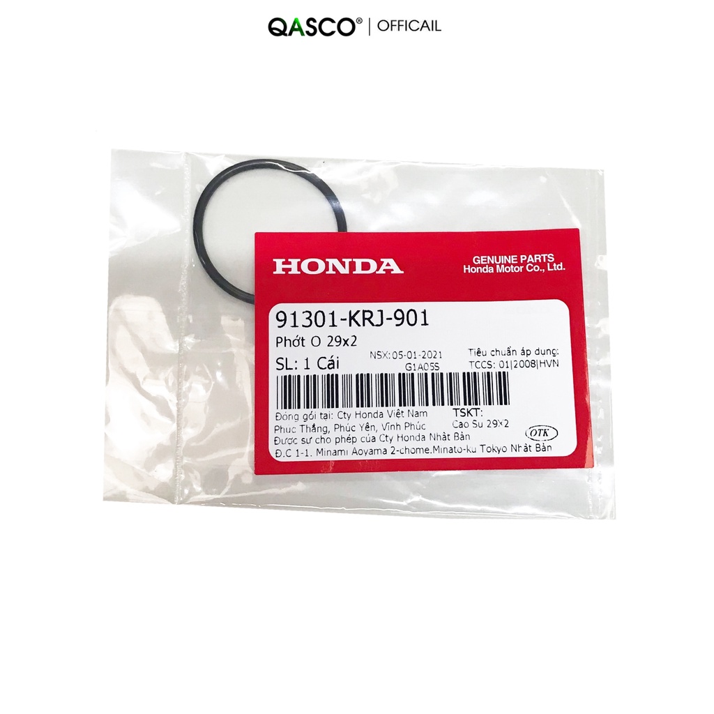 Phớt O HONDA nhiều dòng xe cỡ 29x2 (91301KRJ901)