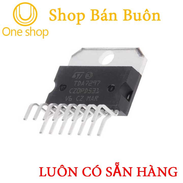 Linh Kiện TDA7297 6.5-18V 15W*2 ZIP15