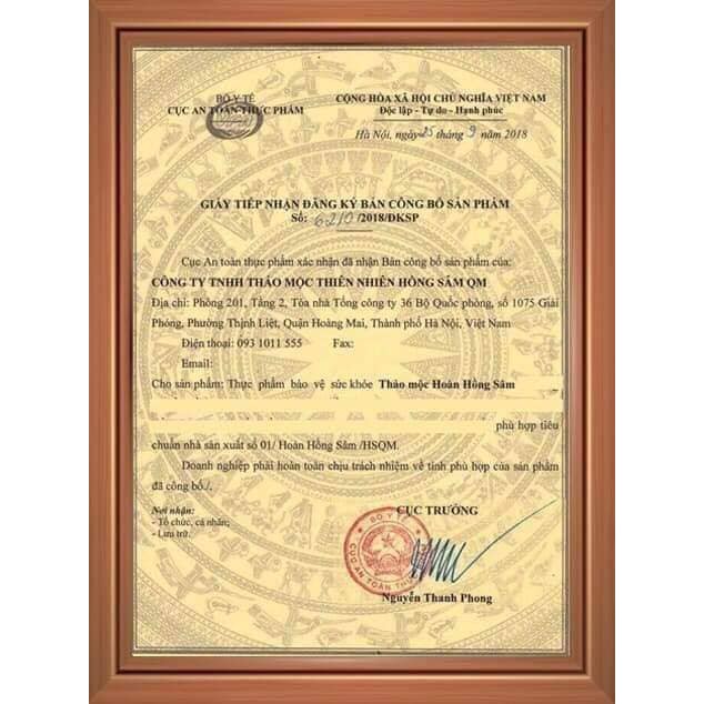 Tăng cân đông y Hồng sâm QM | BigBuy360 - bigbuy360.vn