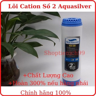 Combo Lõi Lọc 1-2-3 Aquasilver Hàn Quốc Cao Cấp Chính Hãng Giá Rẻ Lắp Cho Các Loại Máy Lọc Nước R/O.