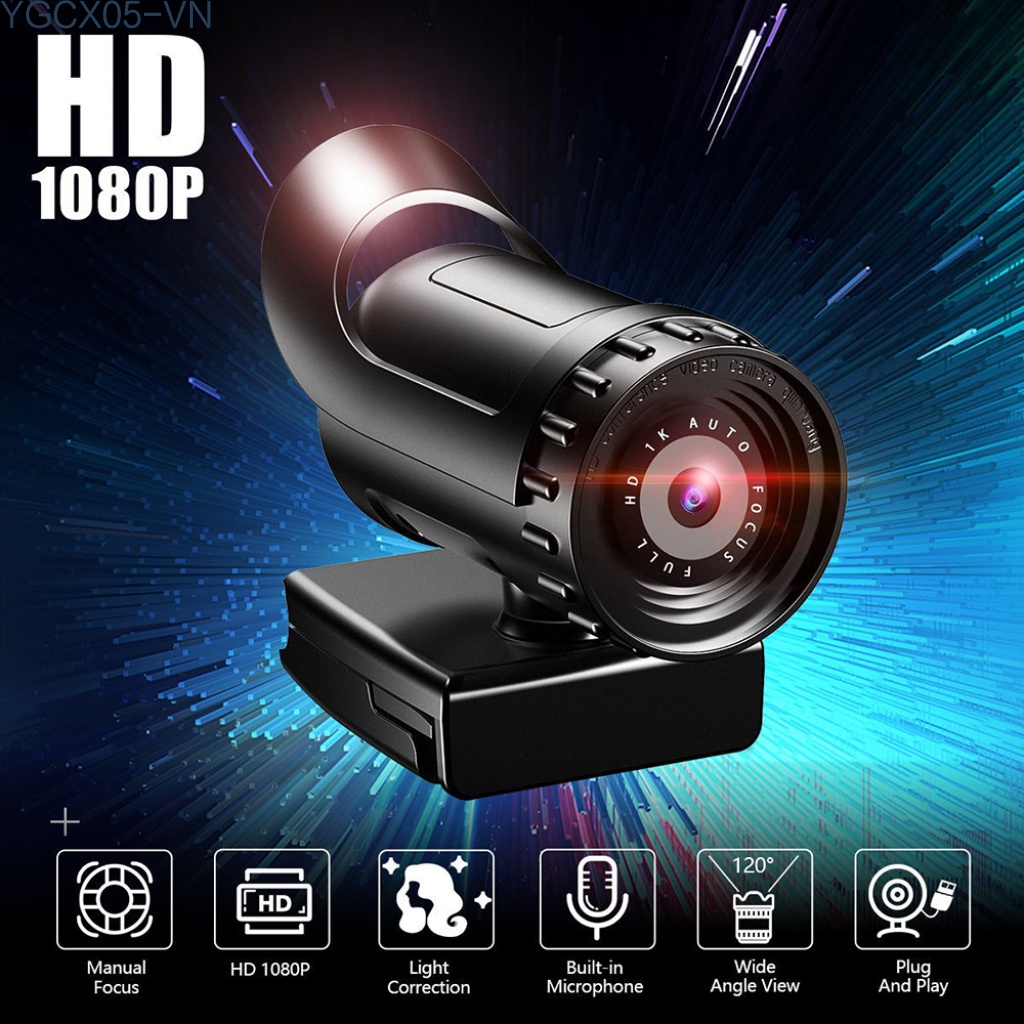 Toàn Bộ Webcam Full Hd 1080p / 2k / 4k Cắm Và Play Tự Động Lấy Nét Kèm Giá Đỡ Cho Skype / Youtube | BigBuy360 - bigbuy360.vn