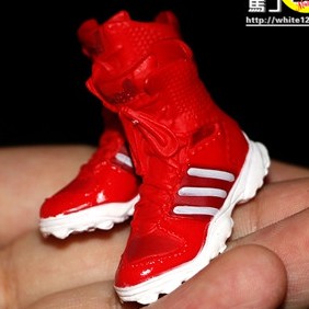 Mô hình giày đỏ cao cổ adida cho fig tỉ lệ 1/6 - Custom Figure