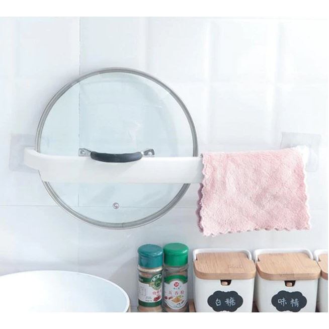 Thanh treo đồ dán tường dài 45cm tiện dụng (màu ngẫu nhiên)