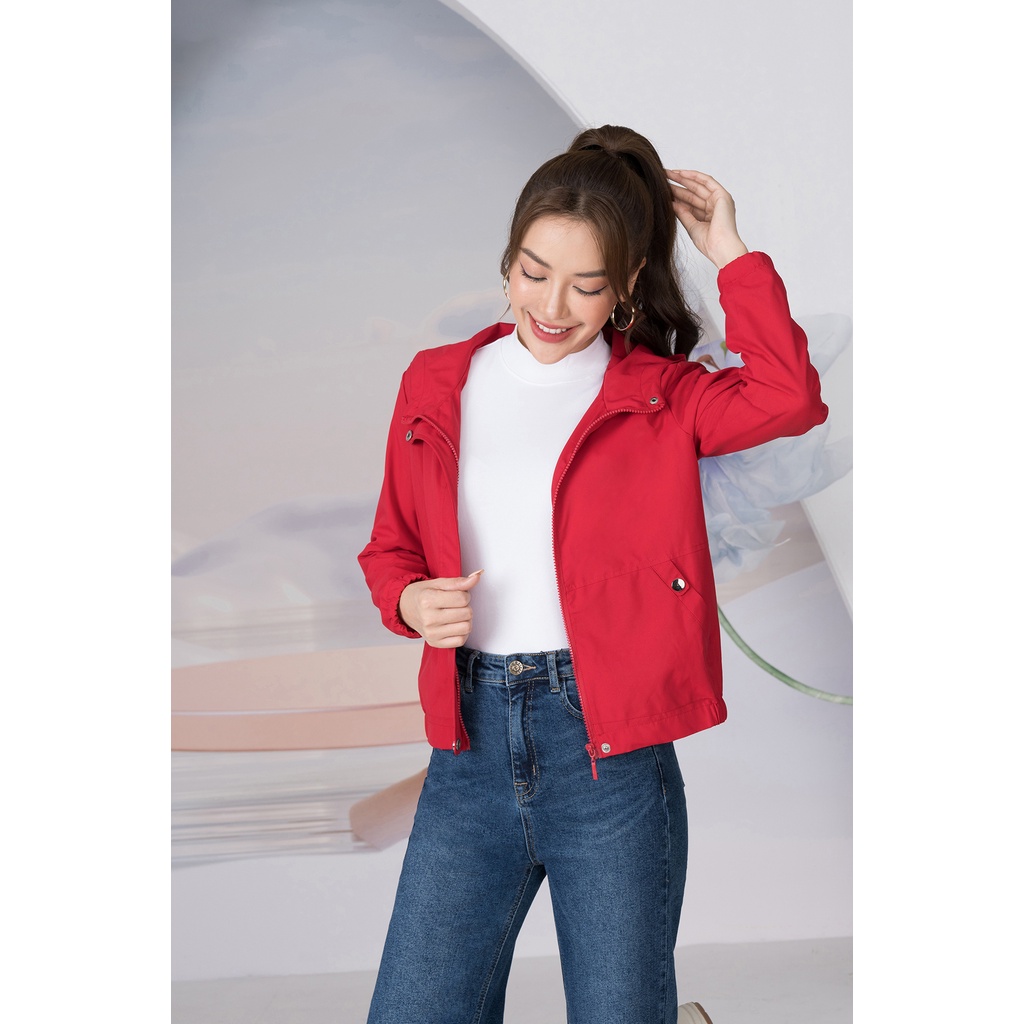 Áo khoác gió nữ hai lớp cao cấp - Áo khoác dù LOZA - LJ902168