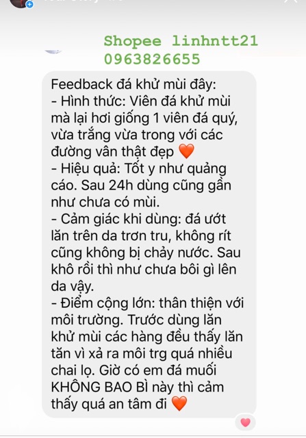 Lăn khử mùi đá muối khoáng ekoko tự nhiên ko màu ko mùi ko gây ố áo | BigBuy360 - bigbuy360.vn