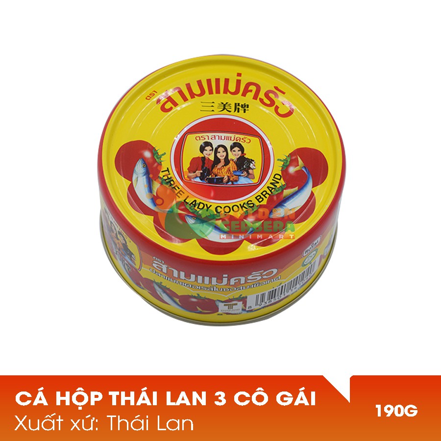 Cá Hộp Thái Lan 3 Cô Gái