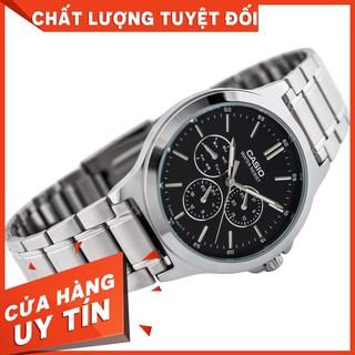 Hot đồng hồ nam casio mtp-v300d-1audf dây đeo kim loại chính hãng