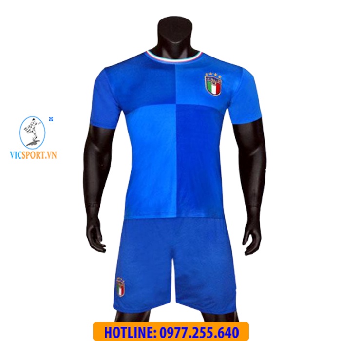 Áo Đá Bóng, Quần Áo Đá Banh Đội Tuyển ITALIA 22-23 Thun Lạnh Thoáng mát SV - Vicsport