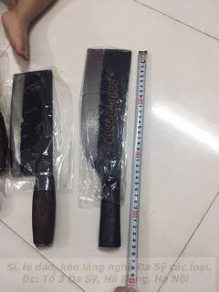 Dao chặt làng nghề Đa Sỹ thép nhíp