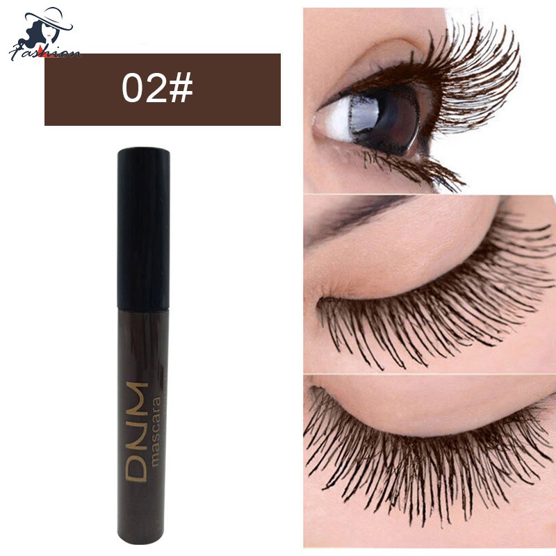 Mascara sợi lụa làm dài/dày và cong mi tự nhiên chống nhòe