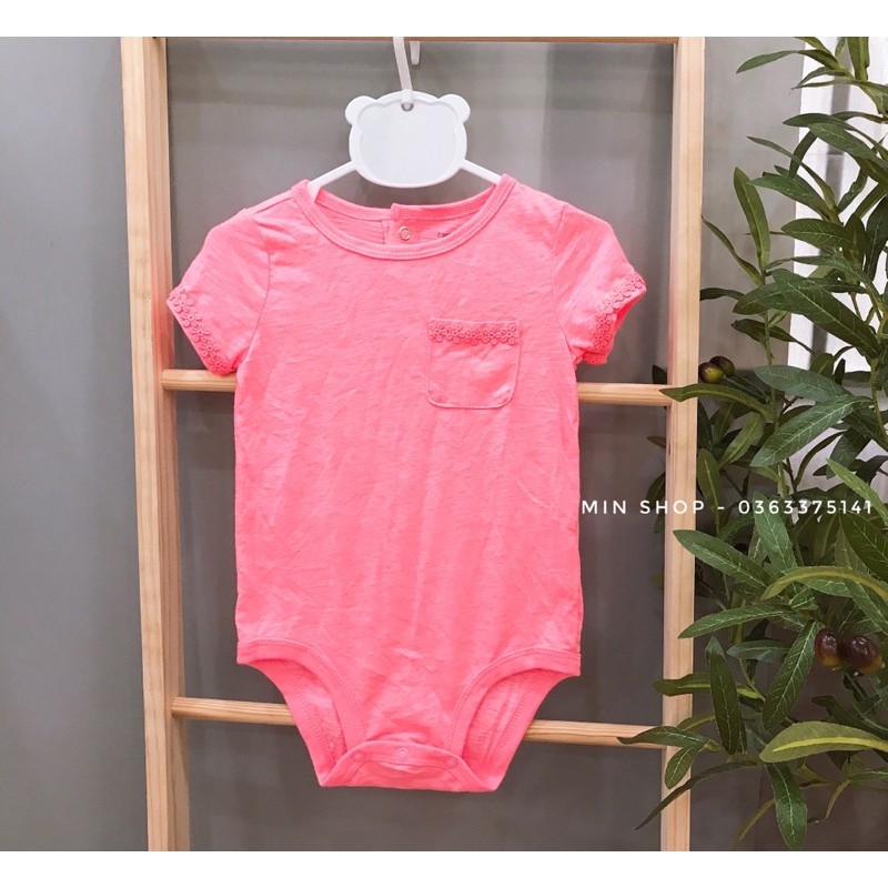 Bodysuit cổ tròn bé gái - BD13