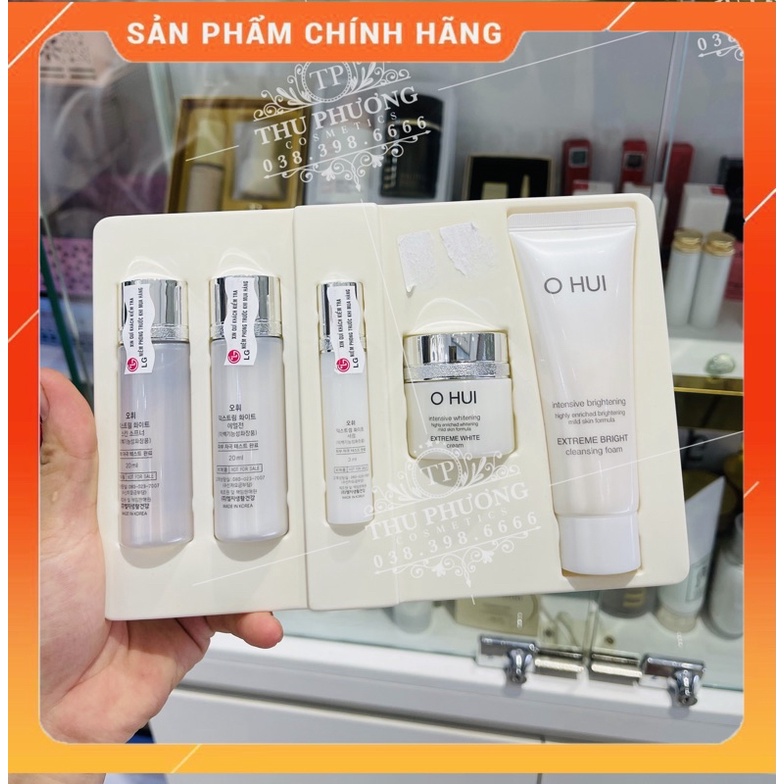 Set kem dưỡng trắng da ohui white extreme (50ml + 20ml )