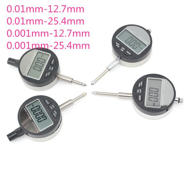Đồng Hồ Kỹ Thuật Số Đo Khoảng Cách 0-12.7mm 0-25.4mm 0.01mm 0.001mmm