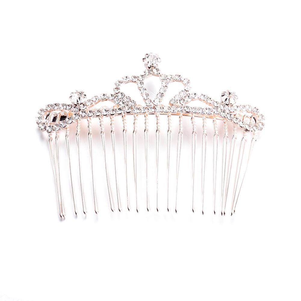 Kẹp Tóc Cô Dâu OSIER1|Phụ Kiện Trang Sức Cô Dâu Xinh Xắn Chất Lượng|Kẹp Tóc Hình Vương Miện