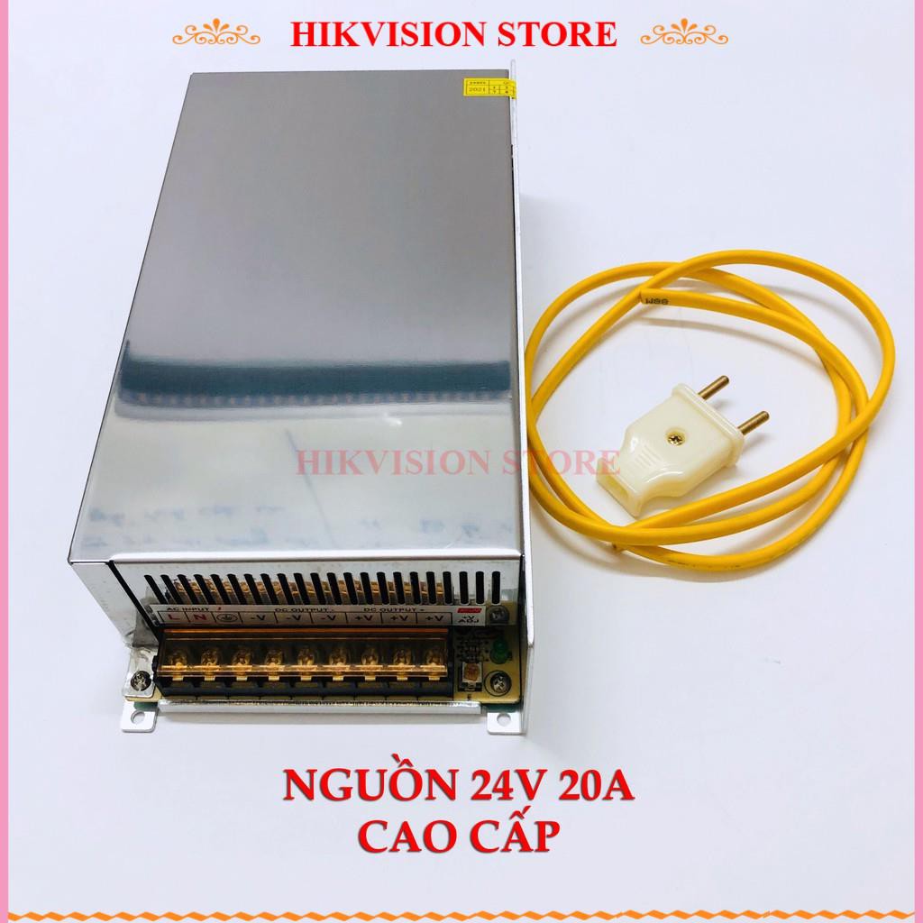 Nguồn tổ ong 24v 20a-15a-10a-5a-3a dùng cho led, động cơ, thiết bị điện 24v DC tặng kèm dây nguồn bảo hành 12 tháng