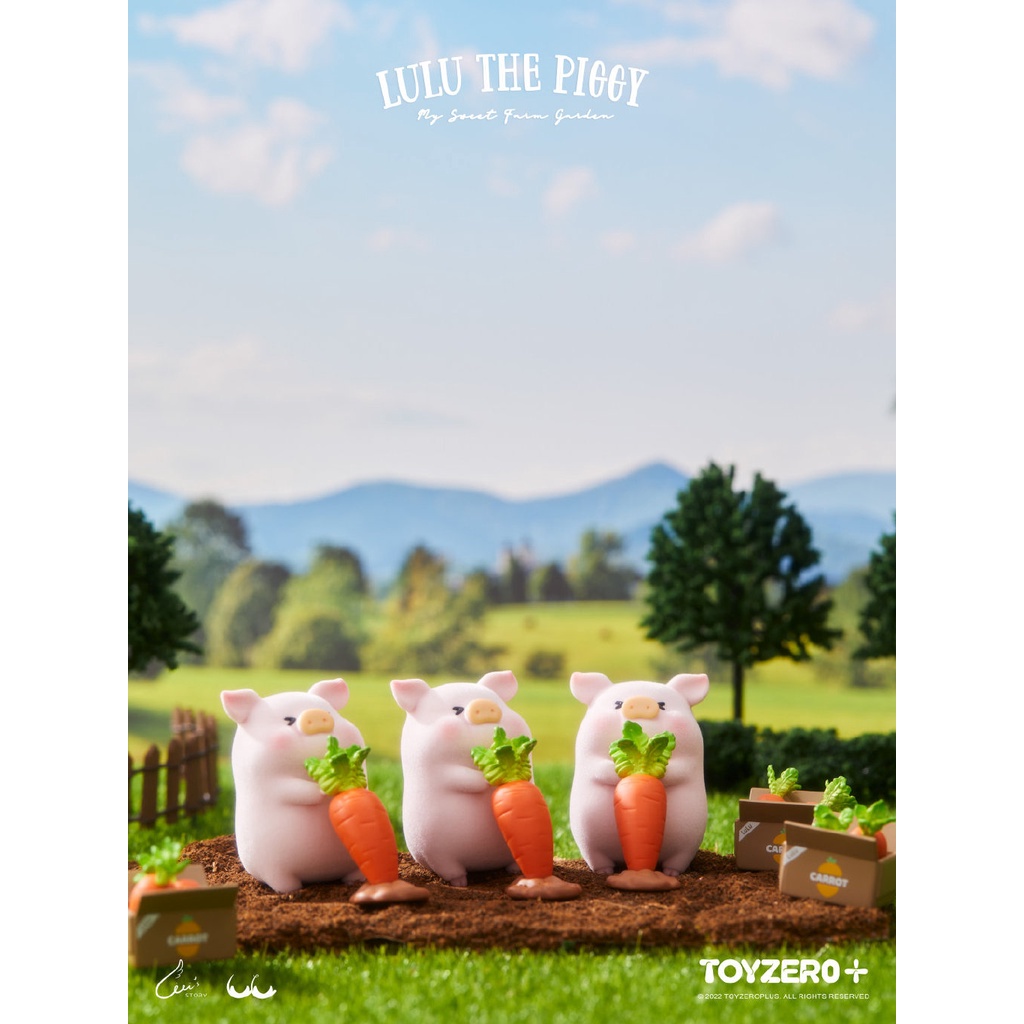 Mô Hình Đồ Chơi Nhân Vật pop mart popmart art lulu the Pig my sweet farm series 52 Dễ Thương