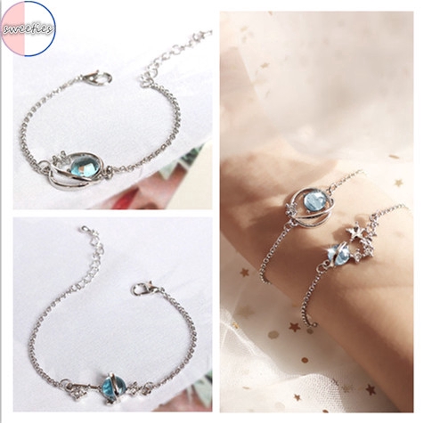 Lắc tay kiểu dáng cổ điển đính chòm sao xinh xắn