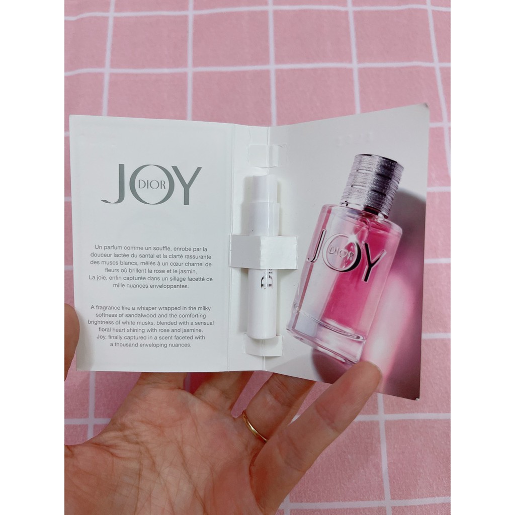 Vial nước hoa Dior JOY 1ml dạng xịt.