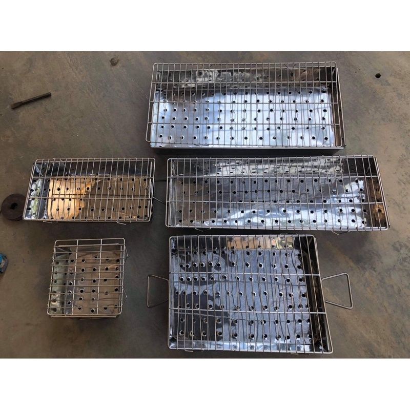 Bếp nướng inox than hoa