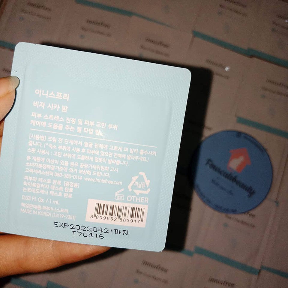 Gel Phục Hồi Da Sau Mụn, Làm Dịu Da Kích Ứng Innisfree Bija Cica Balm Ex | BigBuy360 - bigbuy360.vn