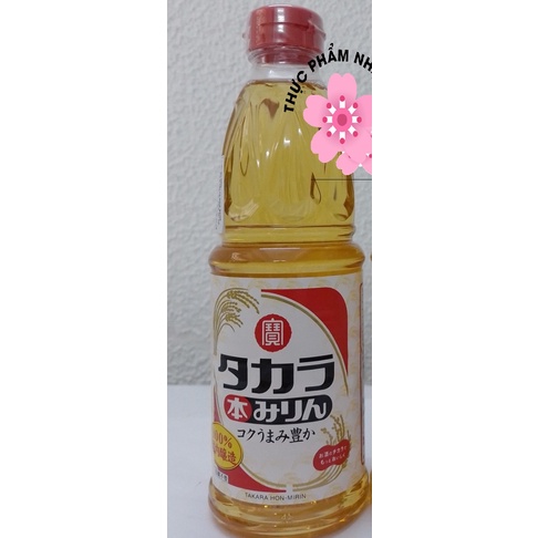 [ THỰC PHẨM NHẬT BẢN ] HON MIRIN - TAKARA  600ML ( GIA VỊ NẤU ĂN NHẬT) ,GIA VỊ NẤU ĂN MIRIN, MIRIN Ư