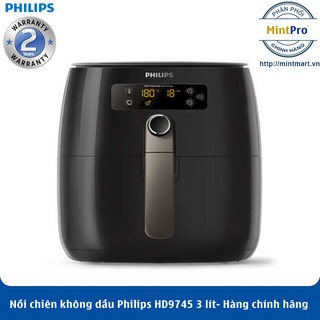 Mua Nồi chiên không dầu Philips HD9650 – Hàng Chính Hãng – Bảo Hành 2 Năm Toàn Quốc