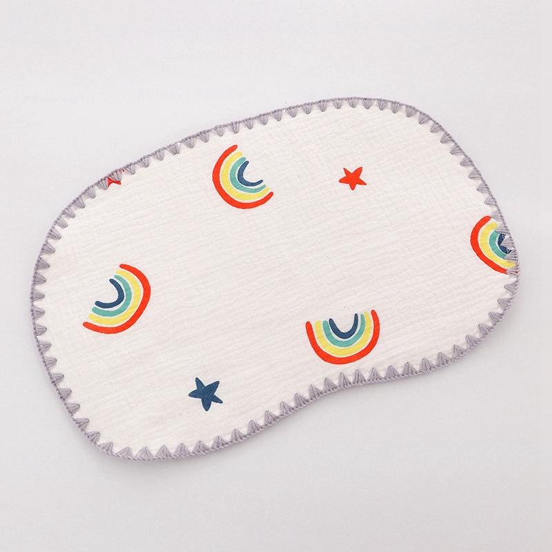 Gối xô nhăn 10 lớp cho bé sơ sinh 25*40cm