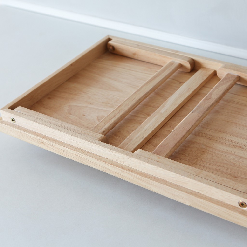 BÀN ĂN TRÊN GIƯỜNG CHÂN GẤP TIỆN LỌI HÀN QUỐC - BED TRAY | BigBuy360 - bigbuy360.vn