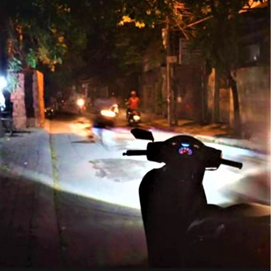 ĐÈN PHA LED RTD 35W 6 TIM SIÊU SÁNG MẪU 2020 CHO XE MÁY - Ô TÔ - LẮP ĐẶT NHƯ ZIN KHÔNG CẦN CHẾ ĐỘ , ĐỒ CHƠI XE