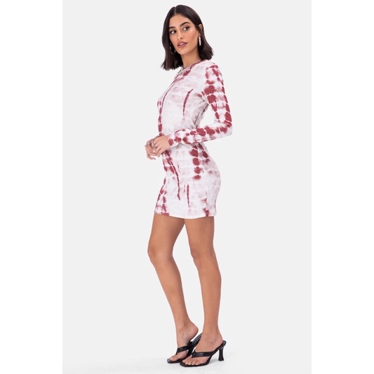 Váy đầm Lennon Tie Dye Mini Dress hàng XK