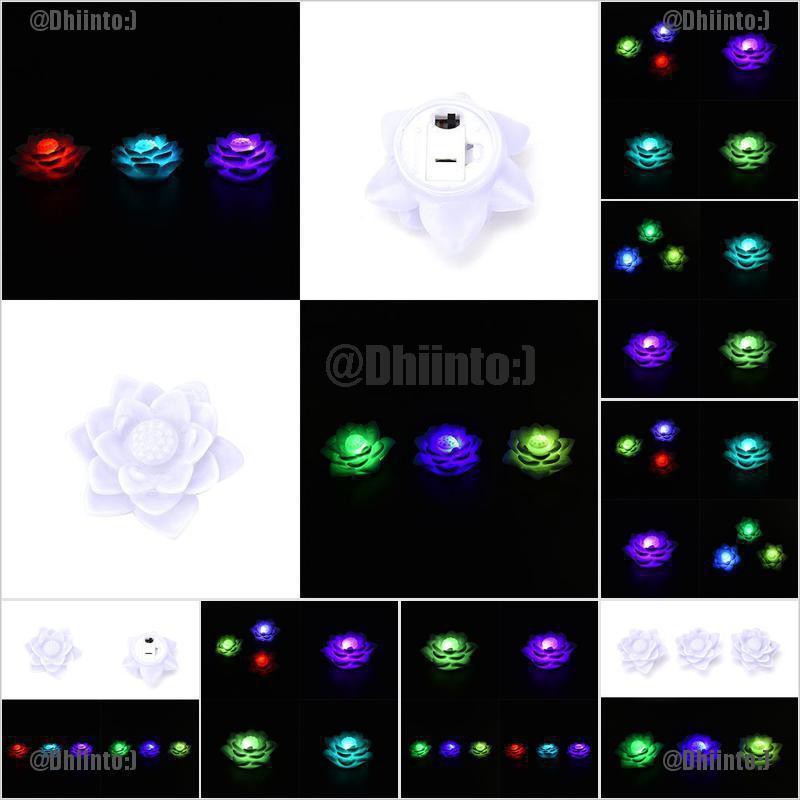 Đèn ngủ hình hoa sen 7 màu đẹp mắt độc đáo