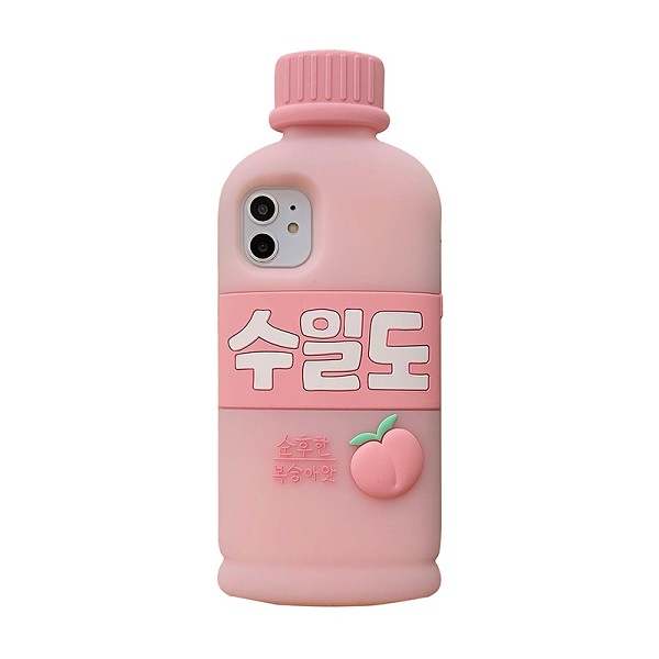 Ốp Điện Thoại Silicon Hình Bình Sữa Em Bé Cho iPhone 12 11 Pro Max Mini X XR XS Max 6 6S 7 8 Plus