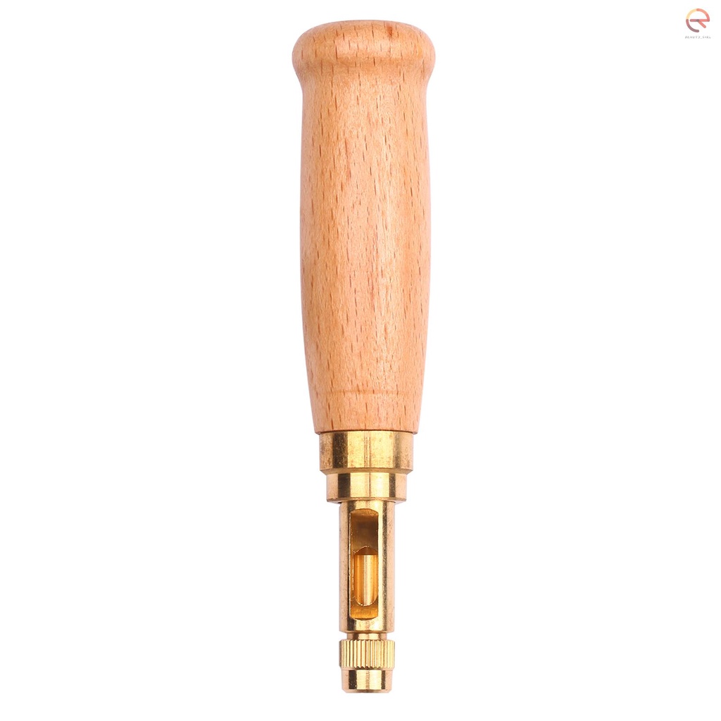 Bộ đục lỗ xoay tự động với 6 đầu kích thước 1.5-4mm cho thắt lưng/ dây đeo đồng hồ/ vòng cổ thú cưng/ giày vải diy