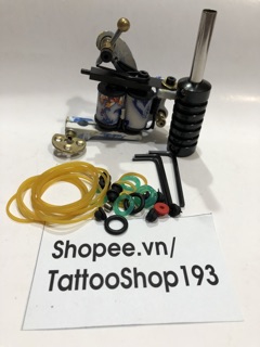 Cặp máy xăm trung cấp đi khung +đánh bóng