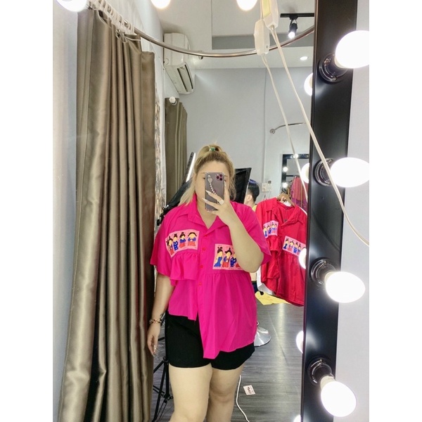 Áo Nhún Bèo “Bigsize” kimono