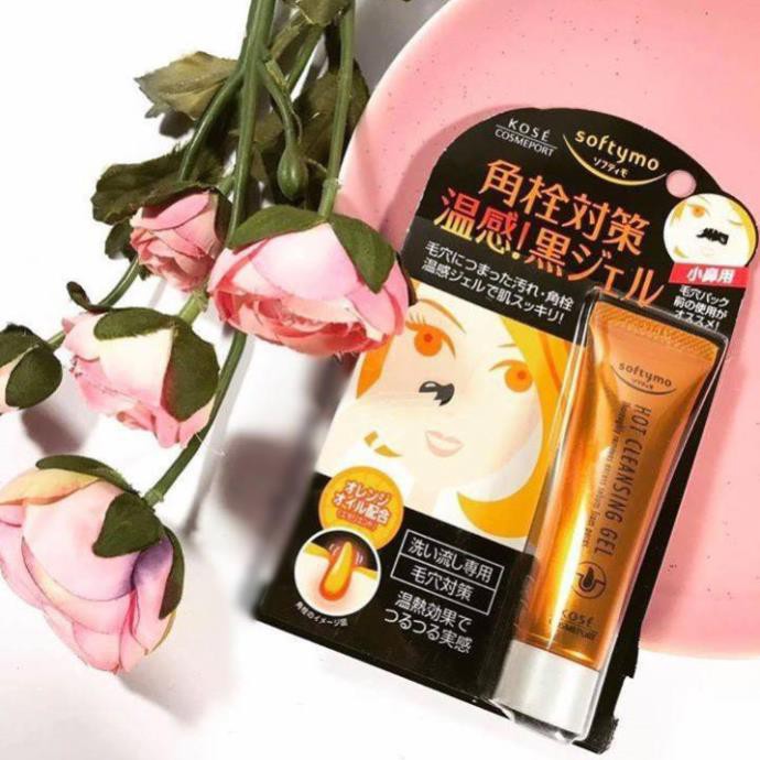 Kem lột mụn đầu đen Kose Softymo Cleansing Gel Hàng Nhật Nội Địa Gel Lột Mụn Kose